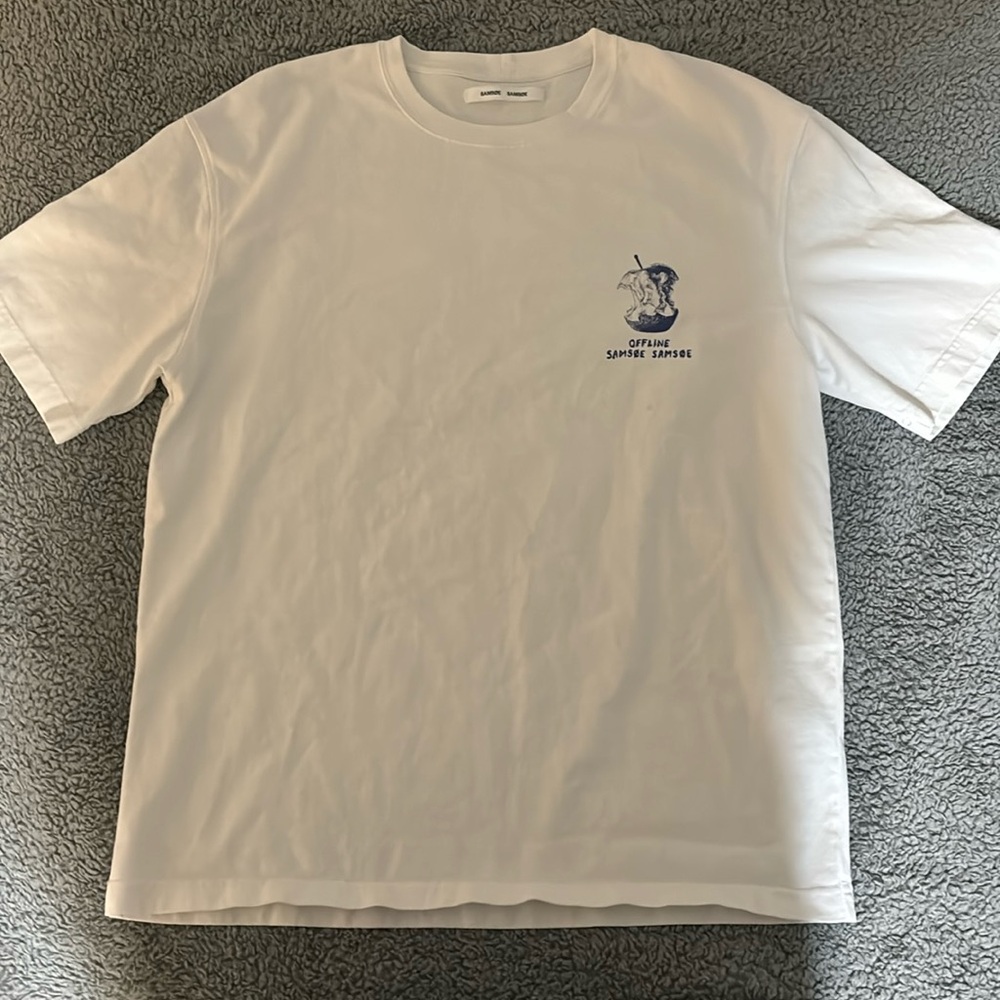 Samsøe & Samsøe Gone Fishing T-Shirt Bottle Flower